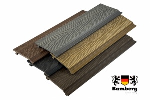 Фасадная панель ДПК Bamberg Project — Black Deck